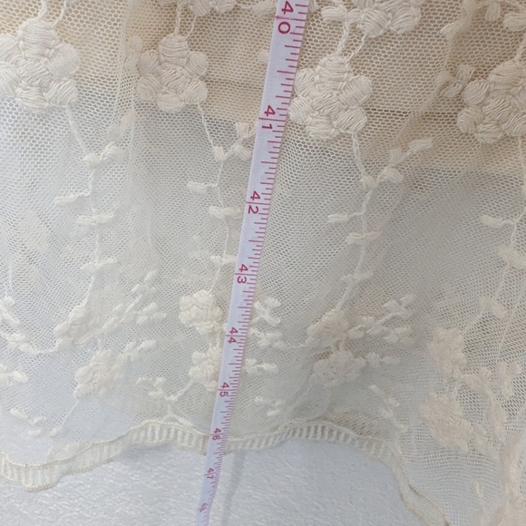 Roolee Cream Embroidered Midi Dress - Picture 8 of 8